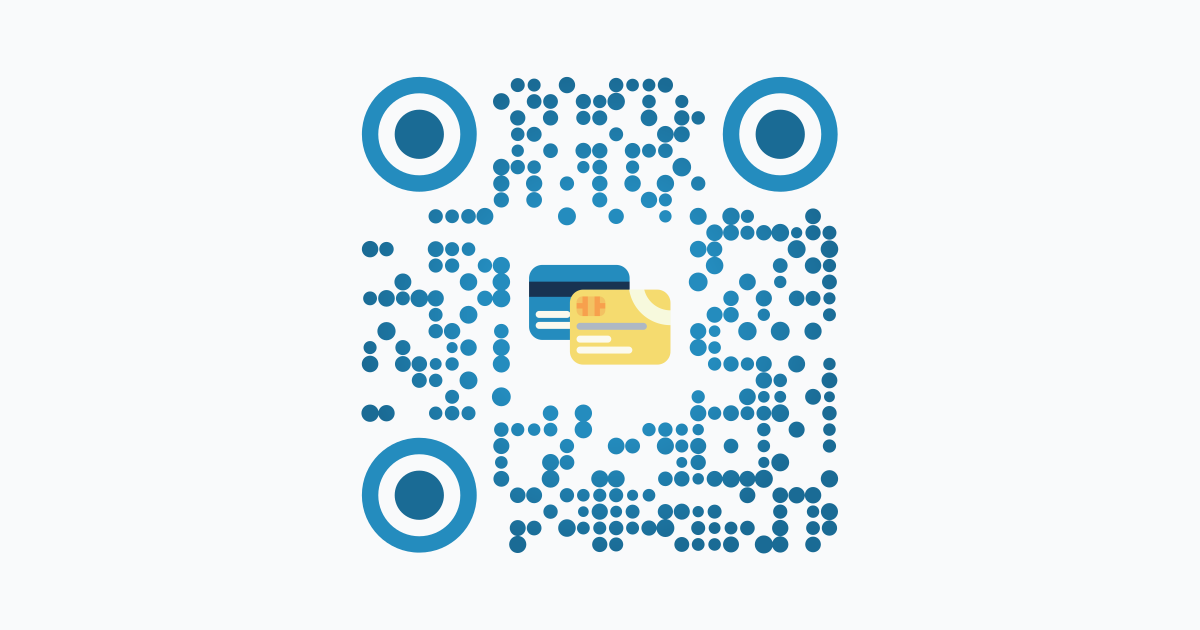 Bank Card Payment QR Code
