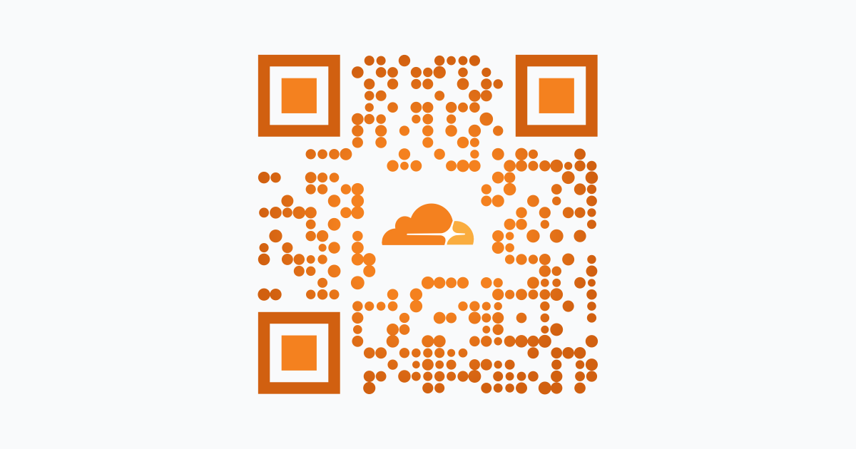 Cloudflare CDN QR Code