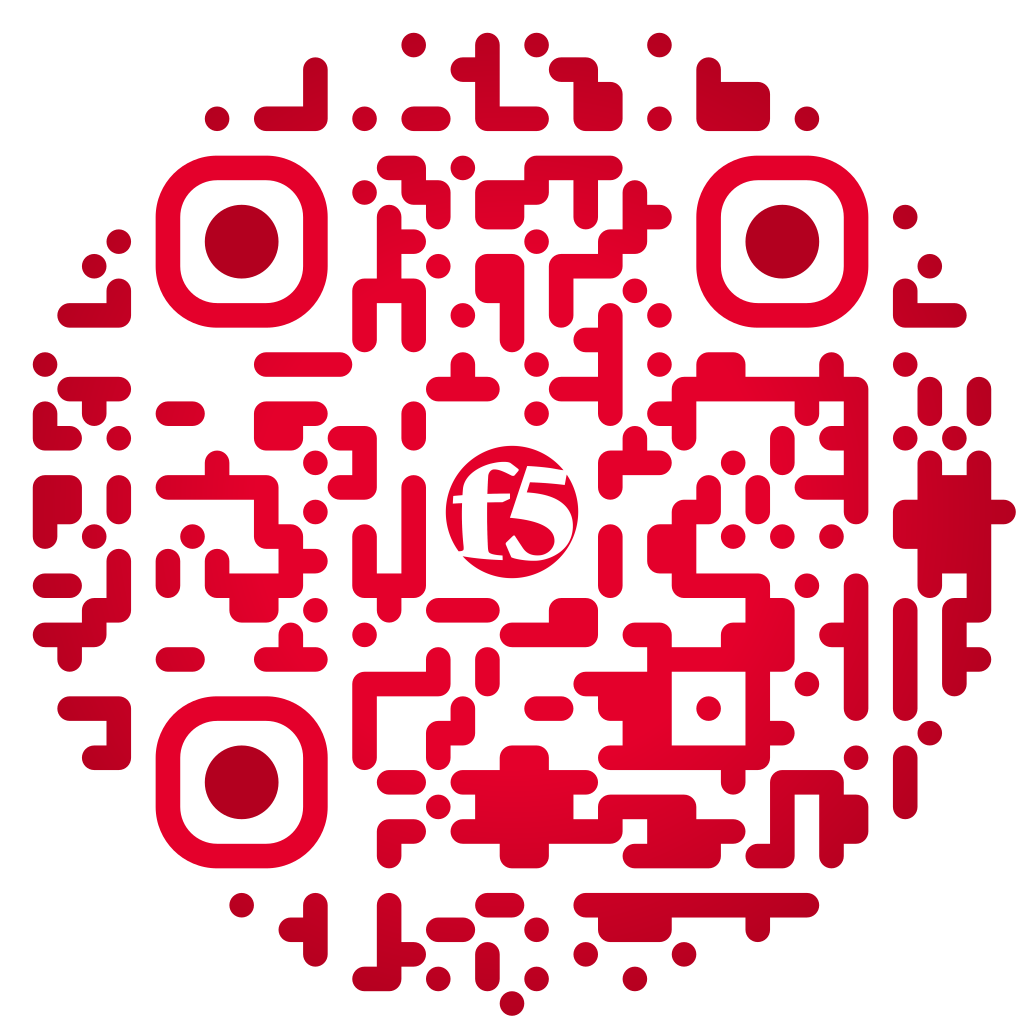 F5 Networks Load Balancing QR Code