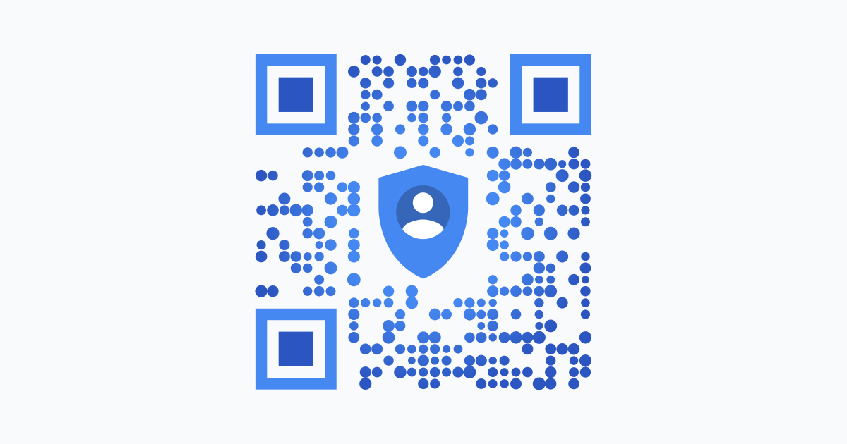 Google Account Security QR Code