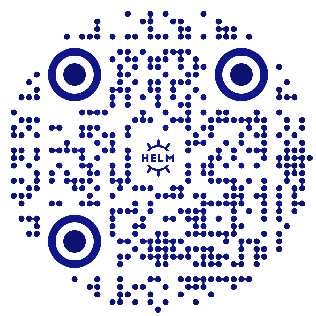 Helm Kubernetes Package Manager QR Code