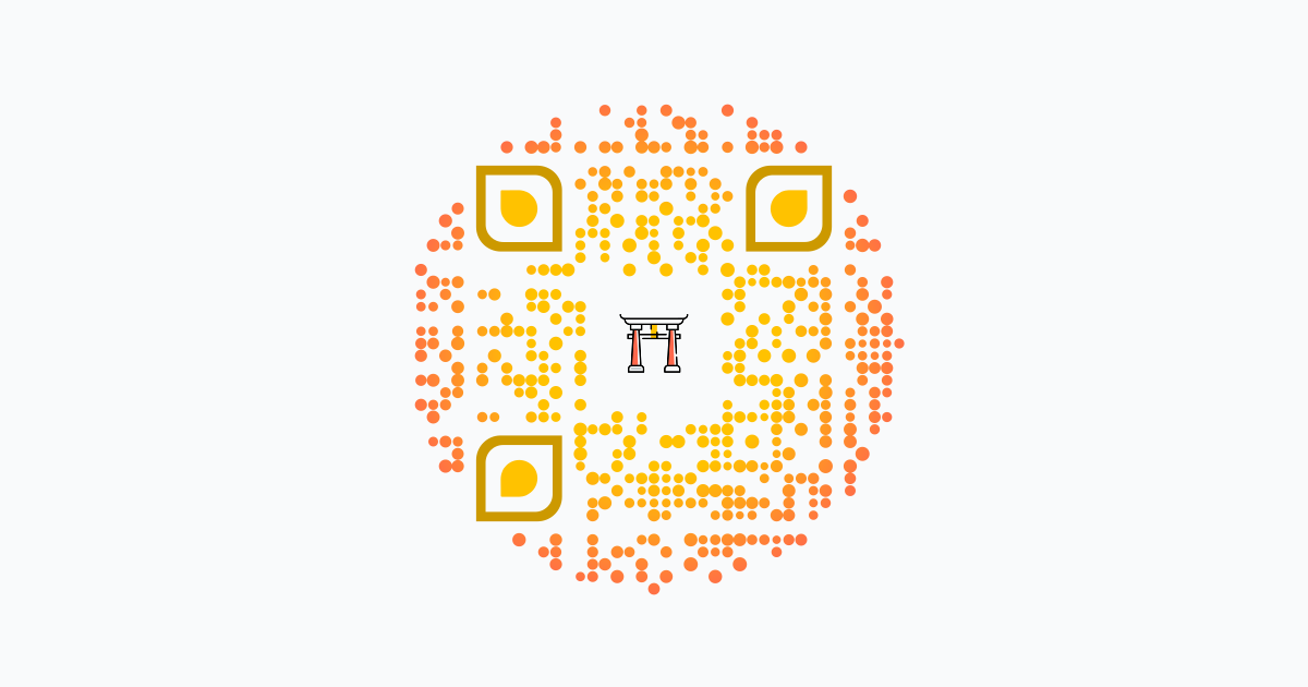 Shinx Qr Code Japanese Shinto Shrine QR Code