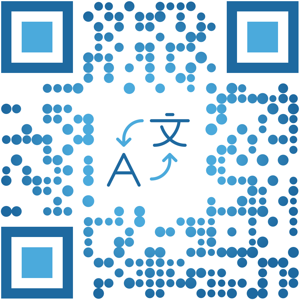Language Translation QR Code