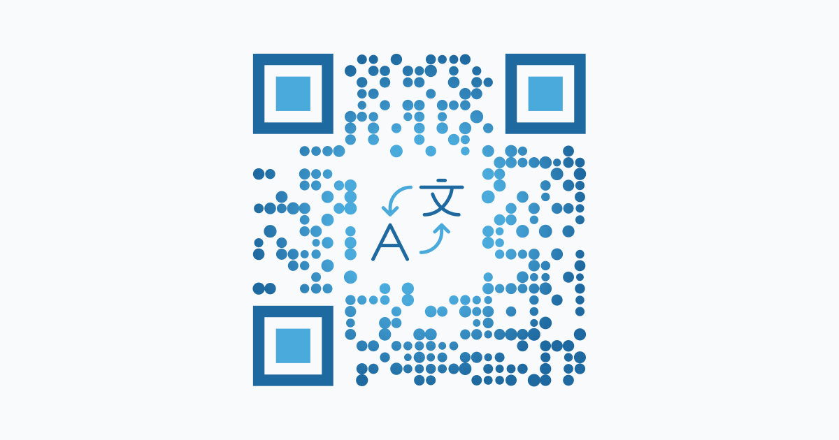 Language Translation QR Code