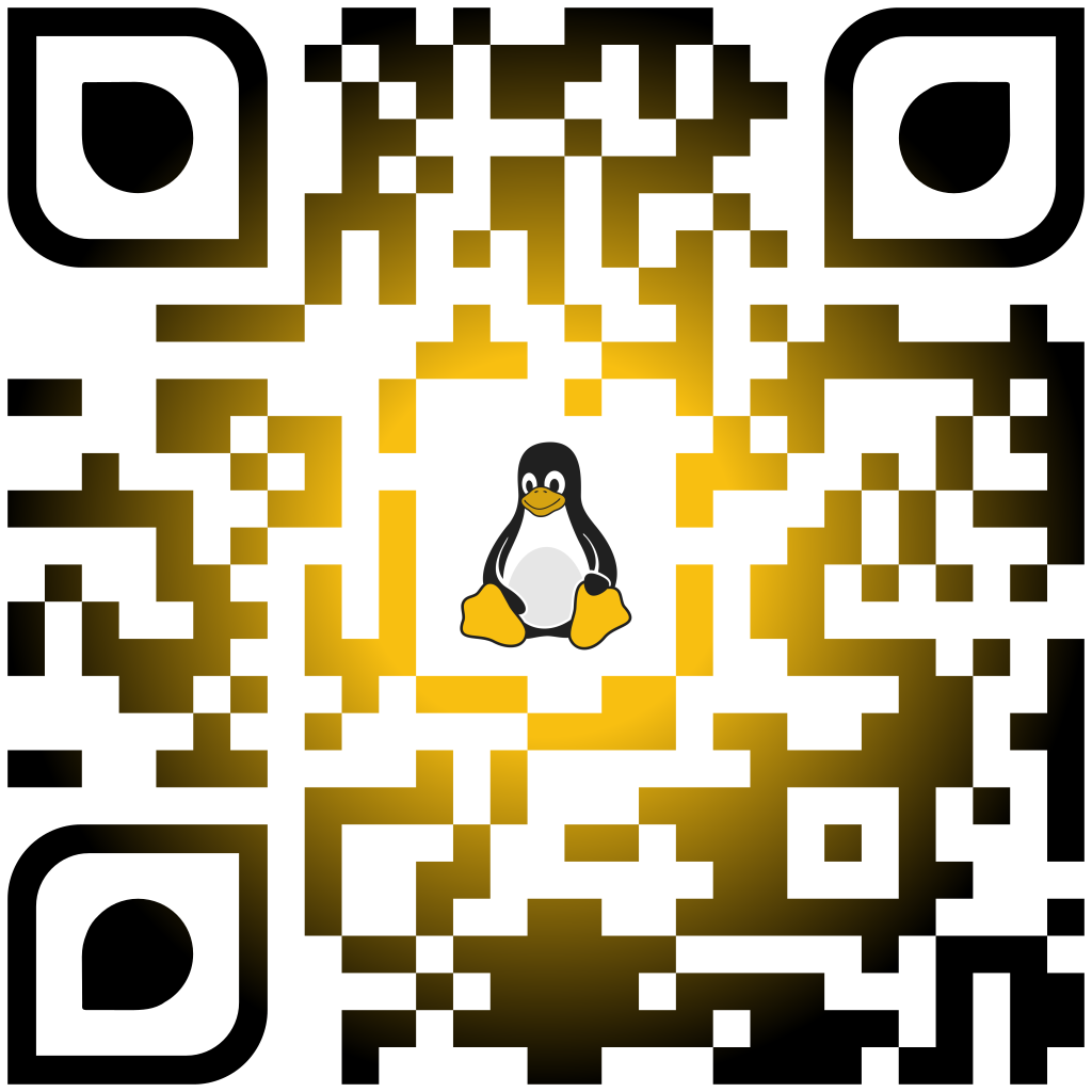 Linux Operating System QR Code