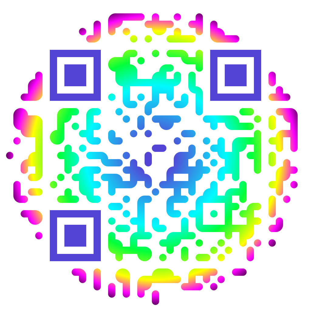 Psychedelic QR Code